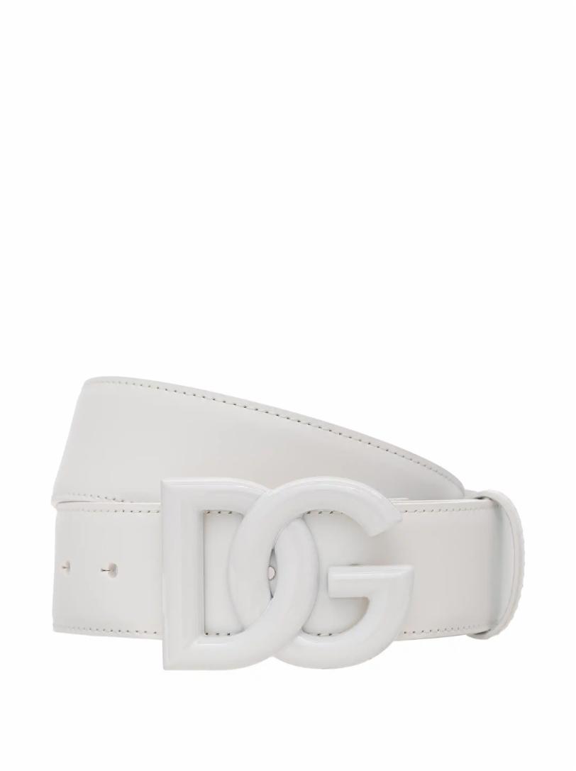 Кожаный ремень DG logo Dolce&Gabbana