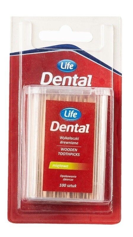 

Life Dental Mint зубочистки, 100 шт.