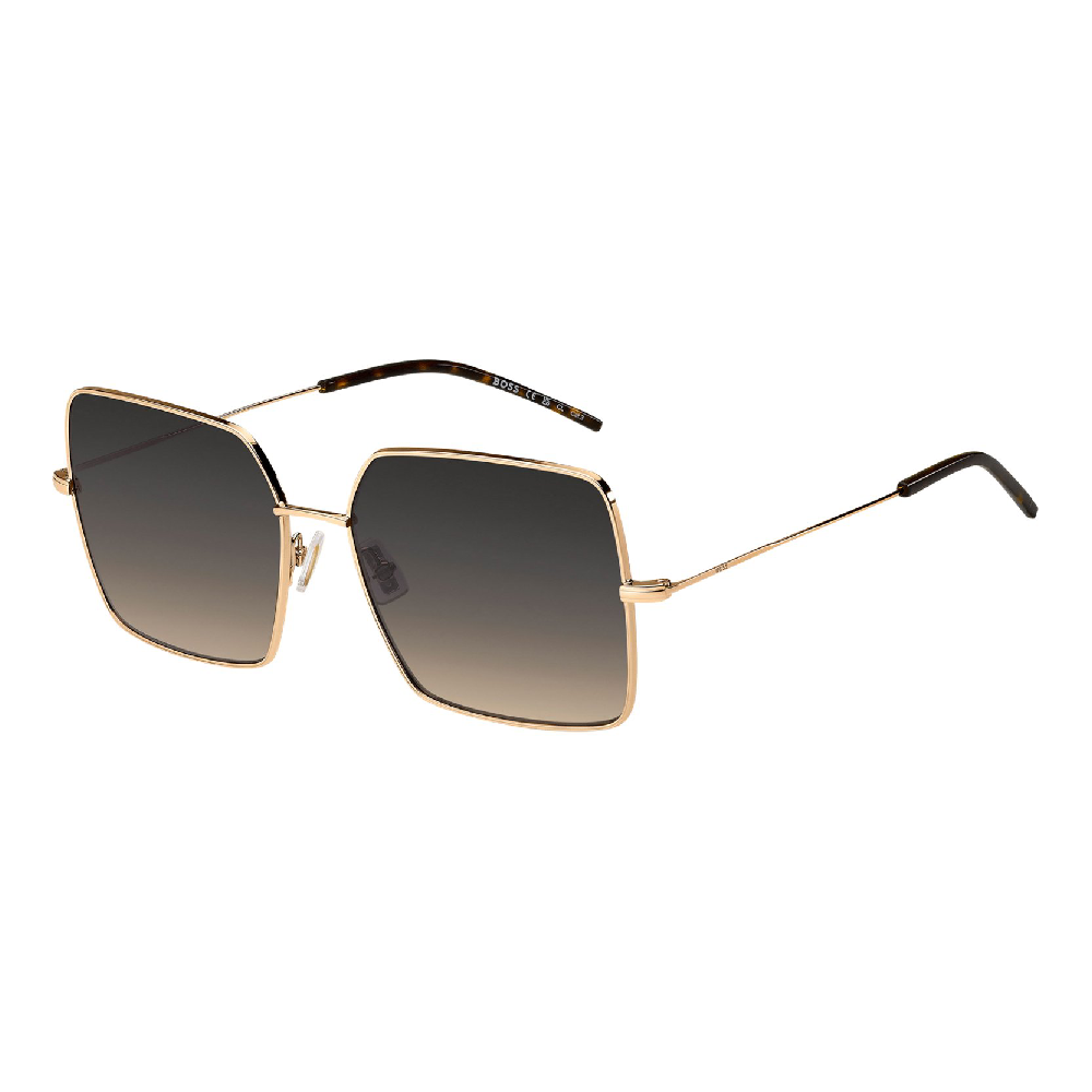 Солнцезащитные очки Boss Gold-tone Sunglasses With Havana Details, золотой солнцезащитные очки boss