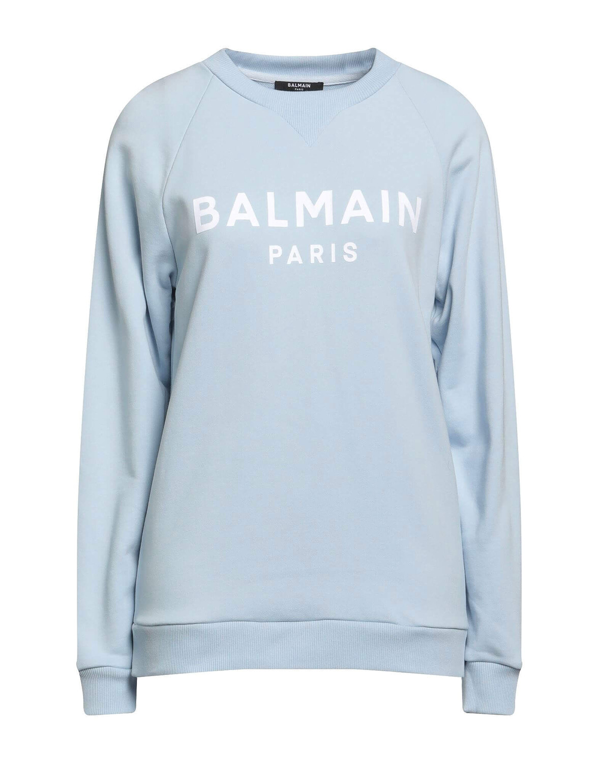 

Свитшот Balmain Paris, небесно-голубой, Синий