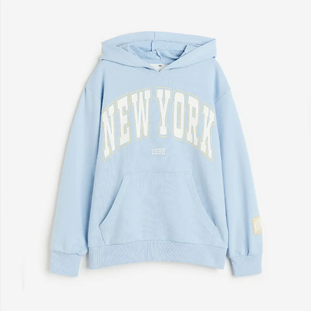 

Толстовка H&M Kids New York, голубой