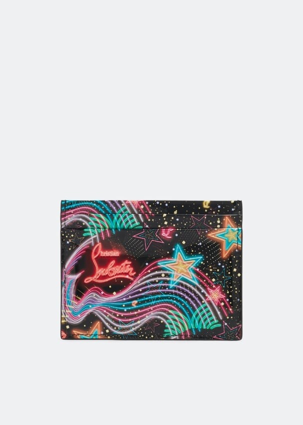

Картхолдер CHRISTIAN LOUBOUTIN Kios card holder, черный