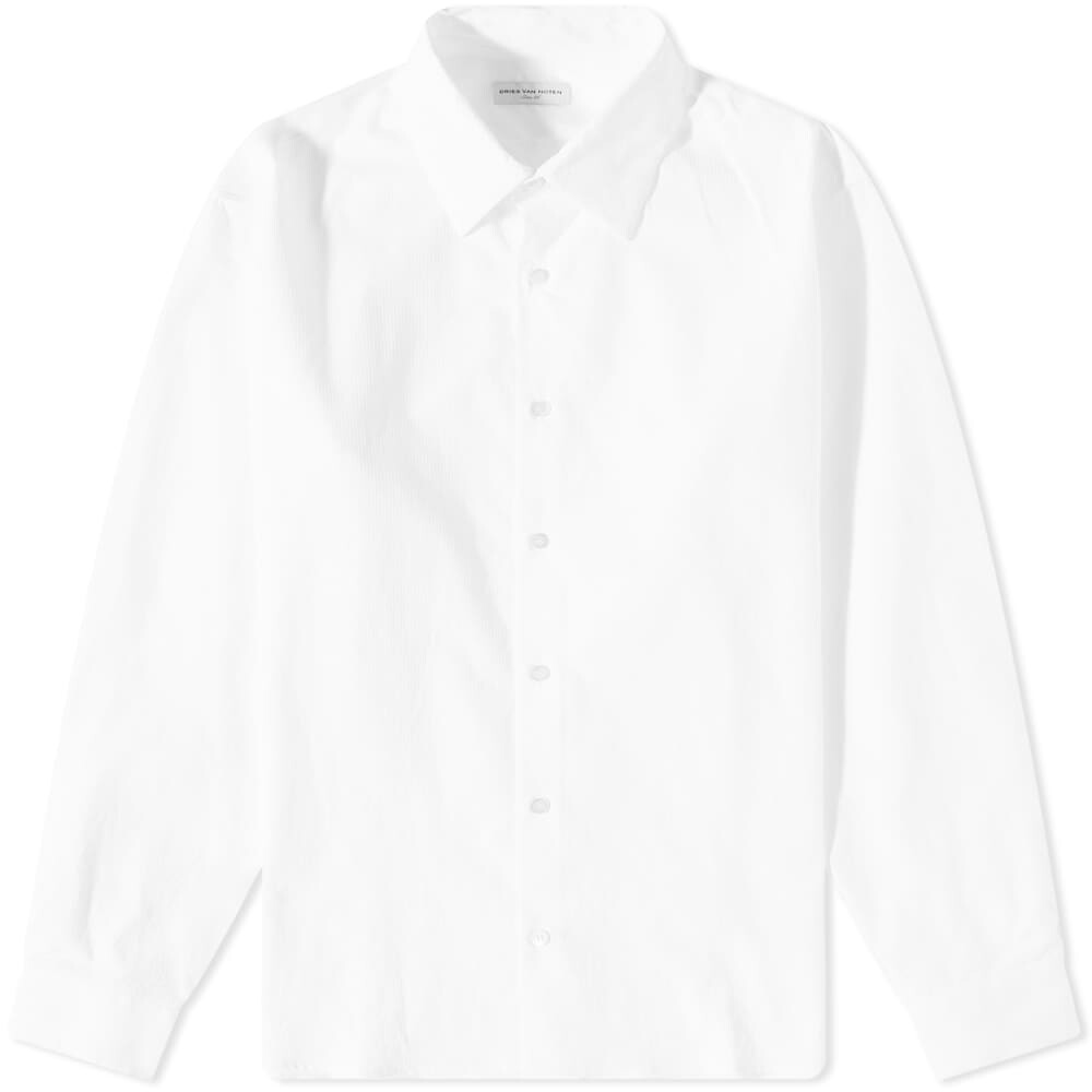 

Рубашка Dries Van Noten Curled Poplin Shirt