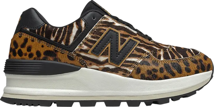 

Кроссовки New Balance Wmns 574 Platform 'Animal Print', коричневый