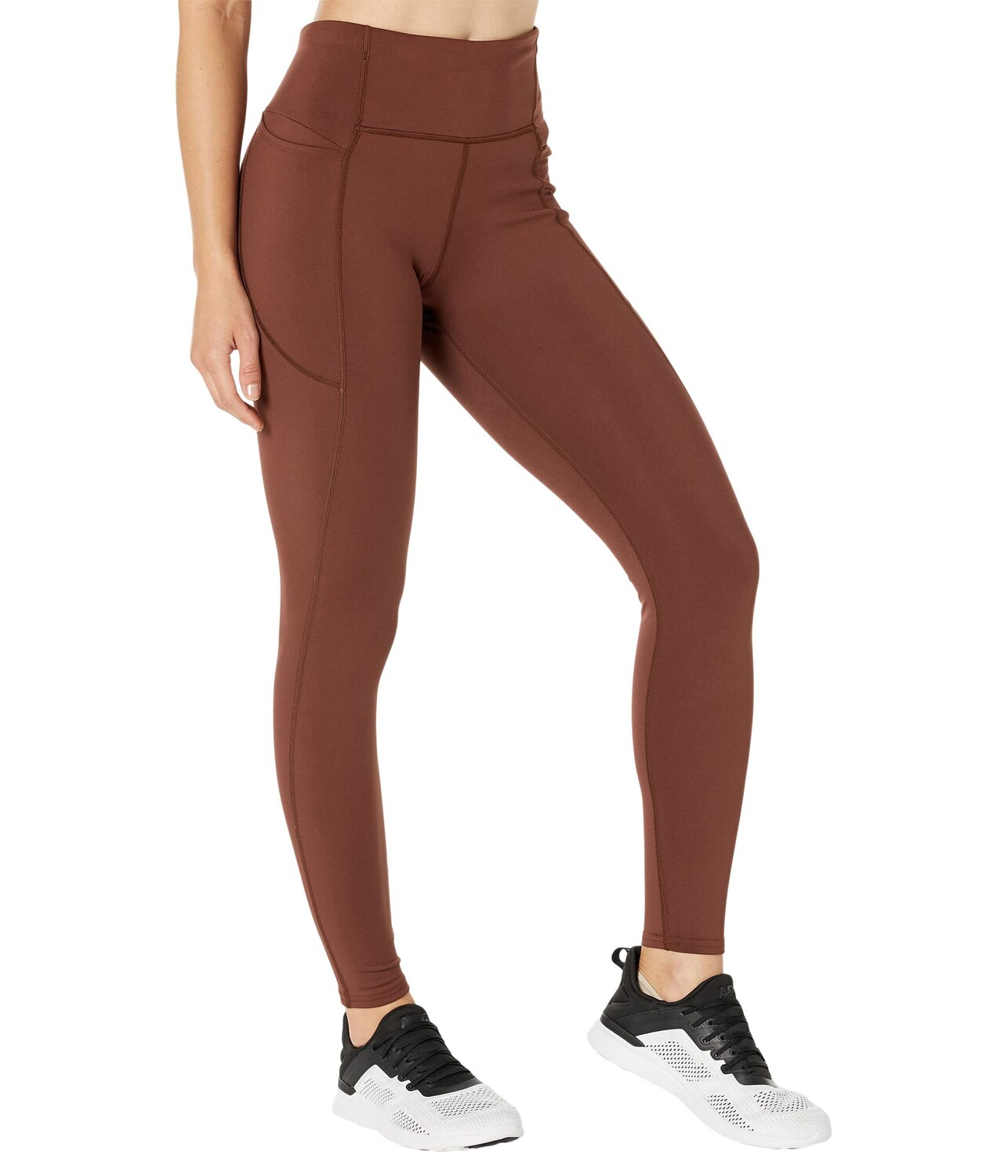 

Леггинсы Brooks, Moment Tights, Коричневый