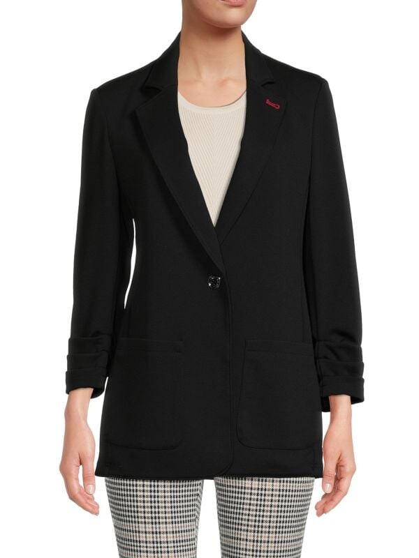 

Однобортный блейзер Tommy Hilfiger Black