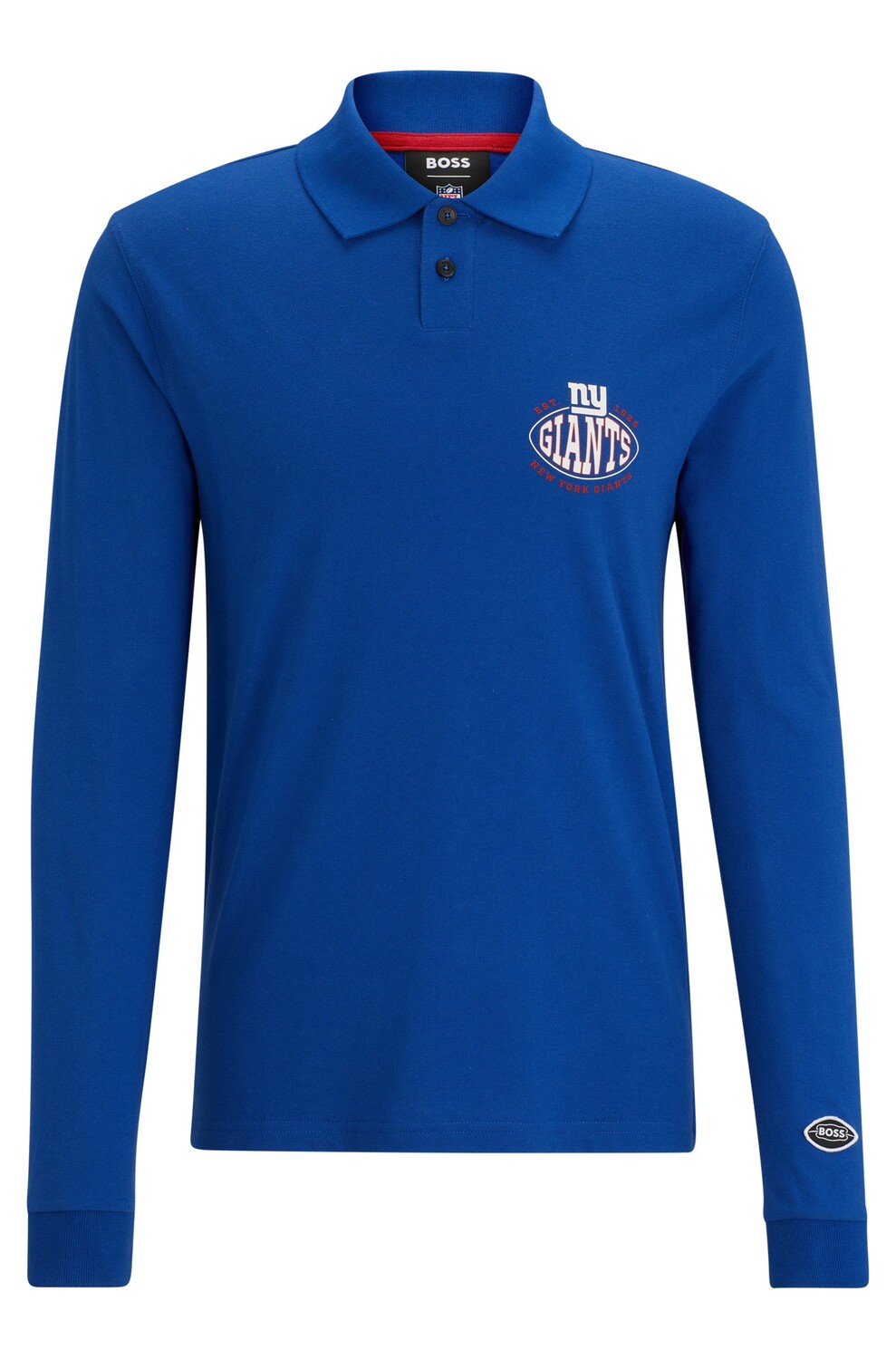 

Футболка поло Boss X Nfl Long-sleeved Collaborative Branding, Giants