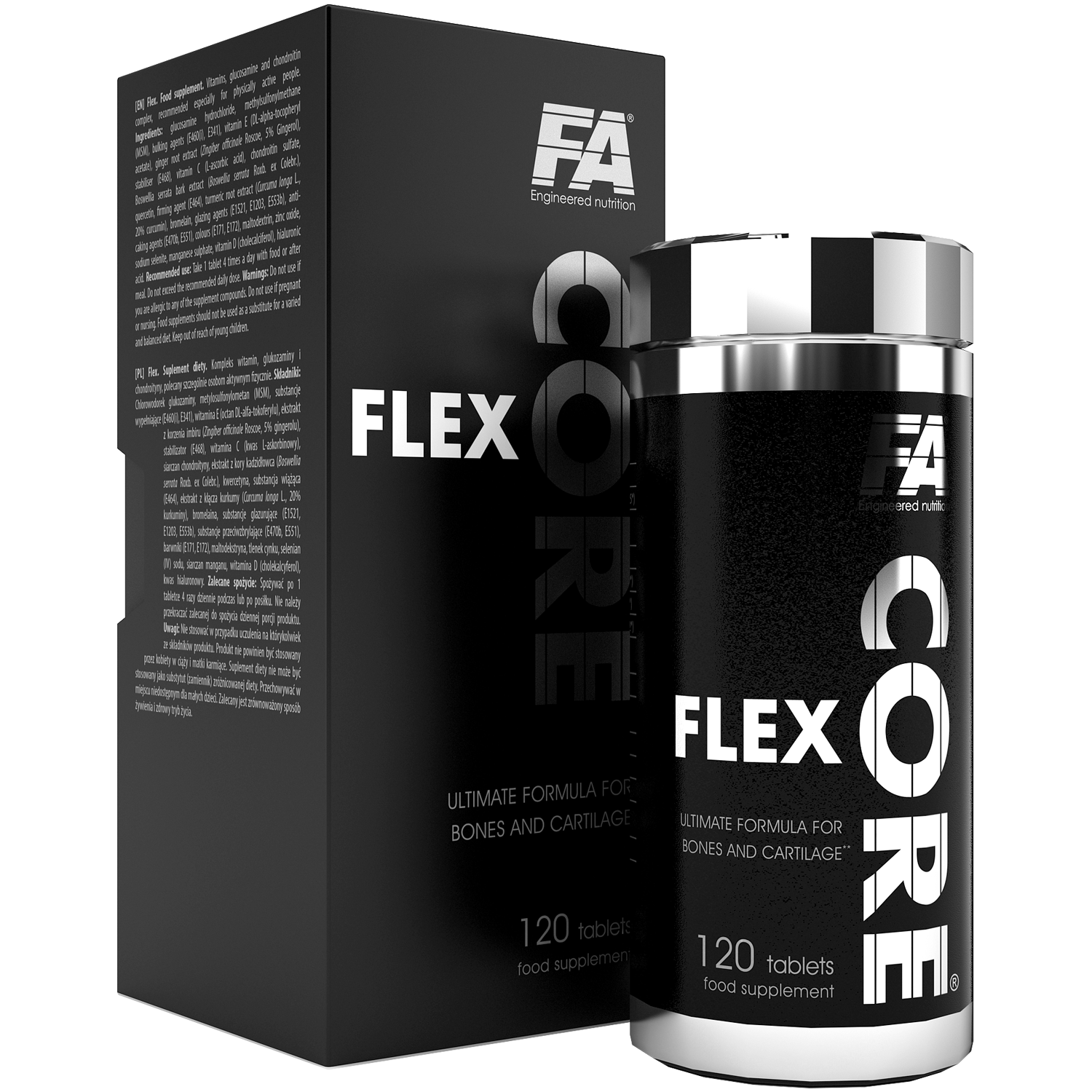 Fitness Authority Core Flex биологически активная добавка, 120 таблеток/1 упаковка myvita биологически активная добавка хром 120 таблеток