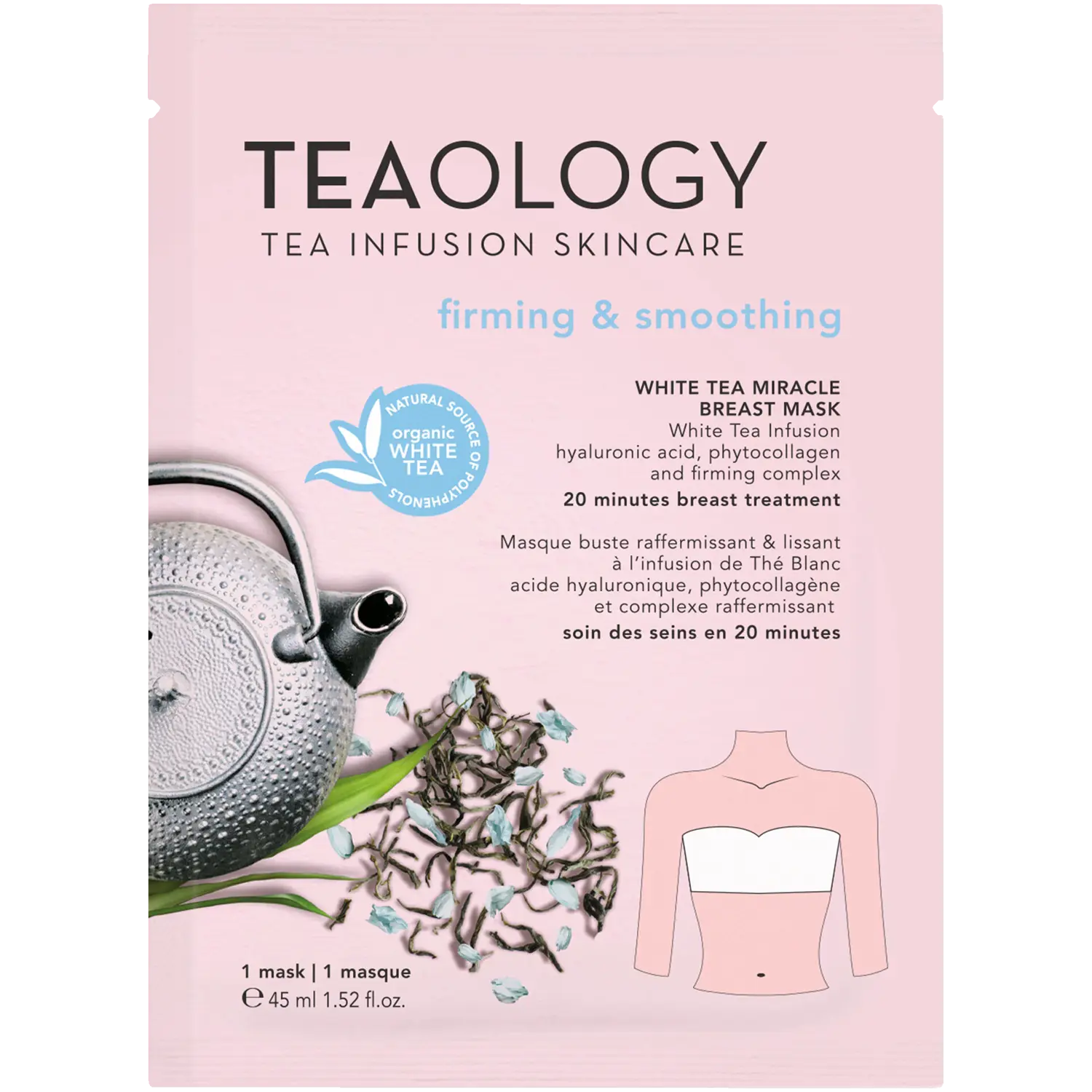 

Teaology Body маска для бюста, 1 шт.