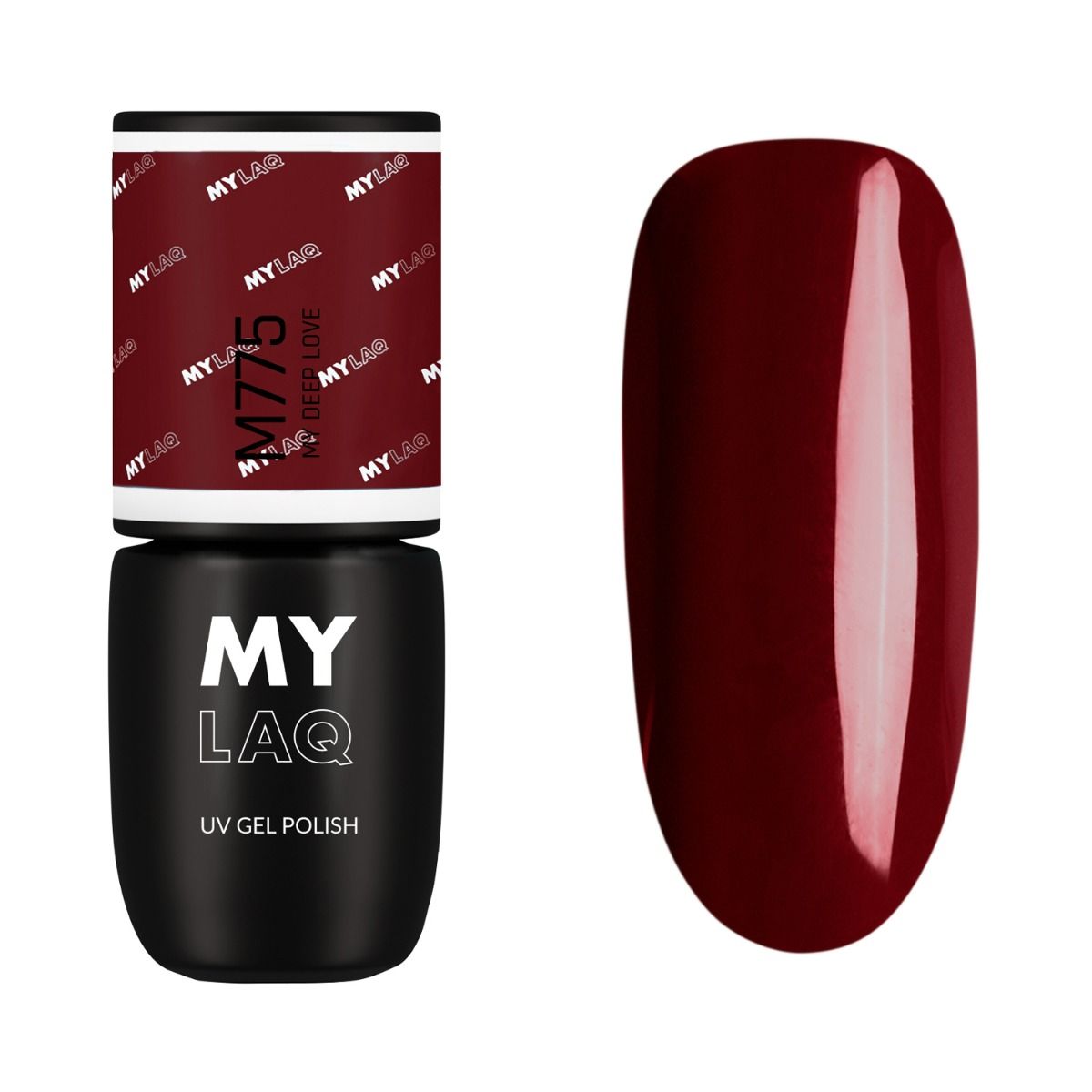 Mylaq гибридный лак для ногтей, My Deep Love гибридный лак для ногтей my rowanberry m117 5 мл mylaq