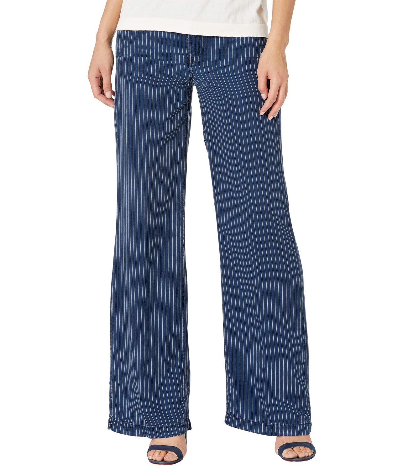 

Джинсы NYDJ, Teresa Wide Leg Jeans in Dark Enzyme