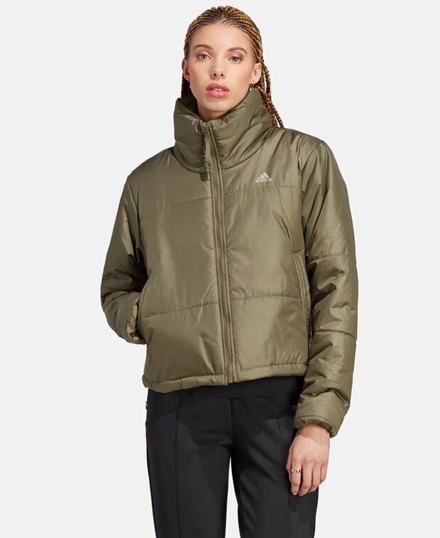 

Стеганая куртка adidas, хаки