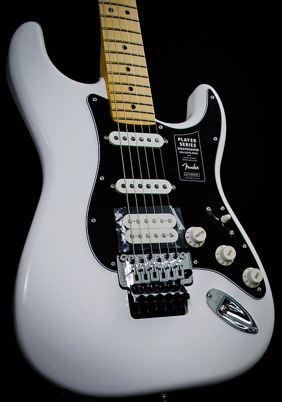 кроссовки torex floyd white Fender Player Stratocaster Floyd Rose HSS в цвете Polar White Player Stratocaster Floyd Rose HSS in Polar White