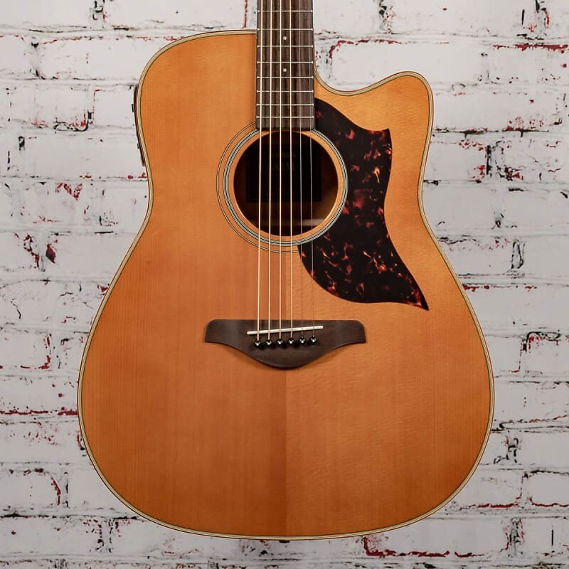 

Акустическая гитара Yamaha A1M Dreadnaught из красного дерева Vintage Natural x1145 Yamaha A1M Dreadnaught Guitar Mahogany x1145