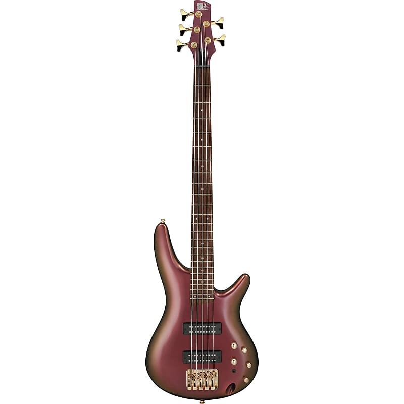 

Ibanez SR305EDX SR Стандартная 5-струнная бас-гитара, гриф Jatoba, хамелеон из розового золота SR305EDXRGC