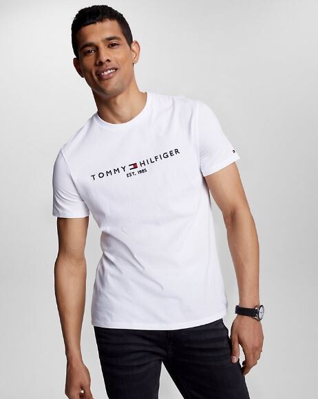 

Футболка с логотипом Tommy Hilfiger, белый