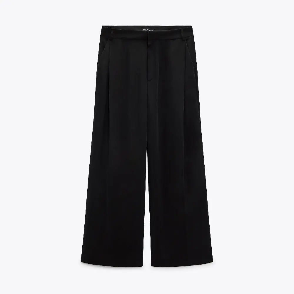 

Брюки Zara Full Length, черный