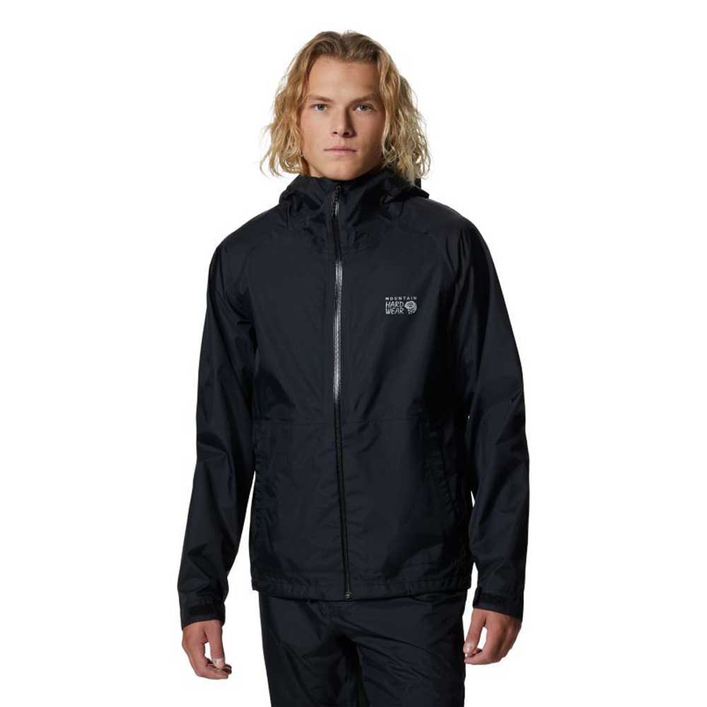 Куртка Mountain Hardwear Threshold Full Zip Rain, черный