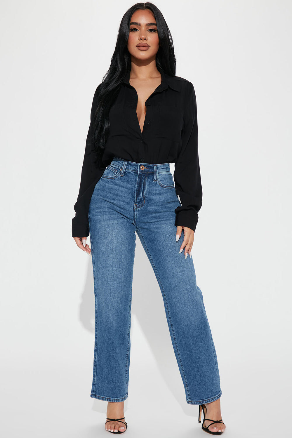 

Джинсы Fashion Nova FN23475F06P, синий