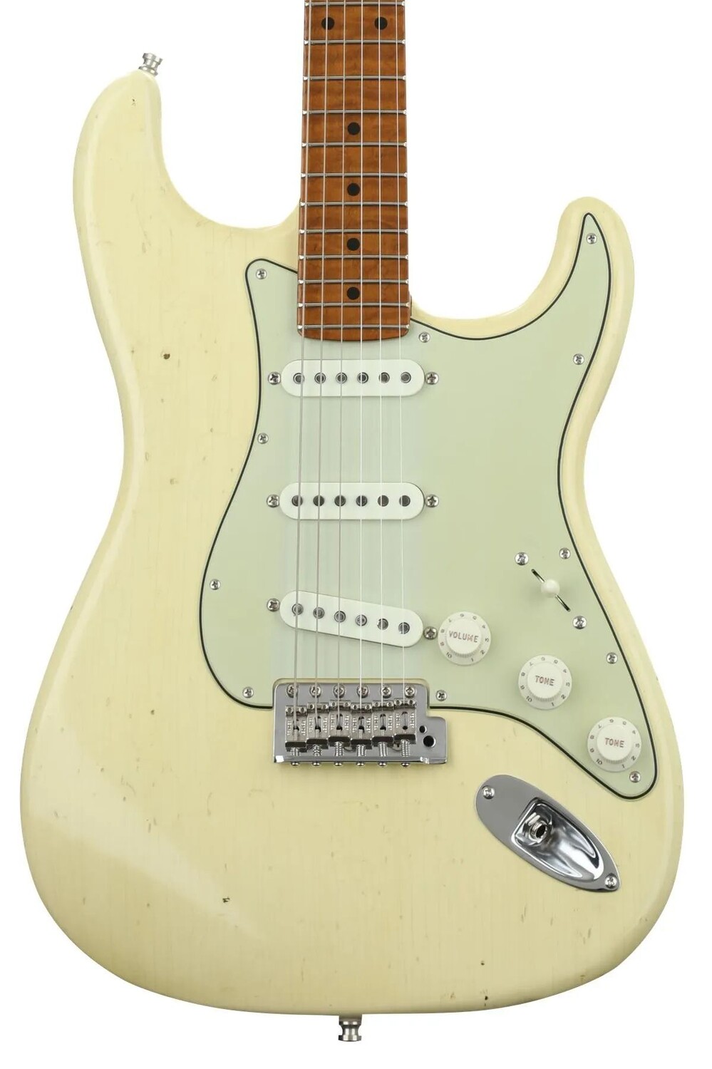 

Fender Custom Shop GT11 Journeyman Relic Stratocaster — винтажный белый — эксклюзивно для Sweetwater