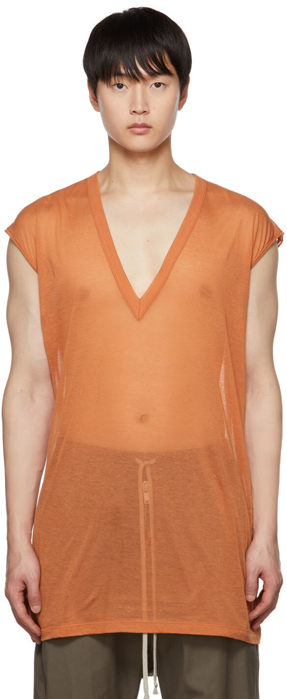 

Оранжевая футболка Дилана Rick Owens