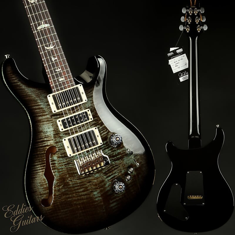 

PRS Special Semi-Hollow - Teal Black Smoke Wrap Burst