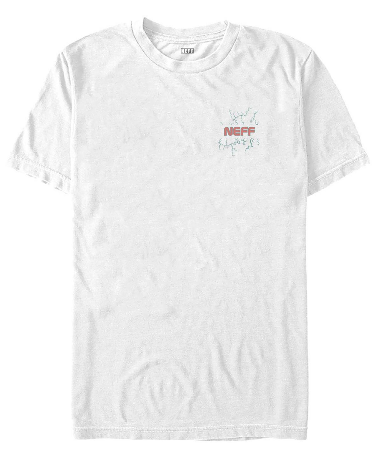 Мужская футболка с коротким рукавом neff electric hall Fifth Sun, белый цена и фото