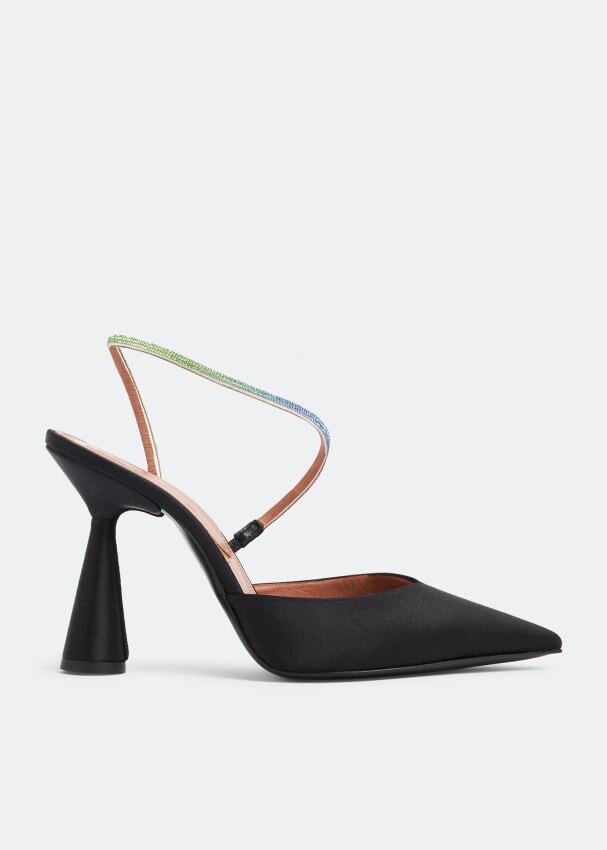 

Туфли D'ACCORI Saturn slingback pumps, черный
