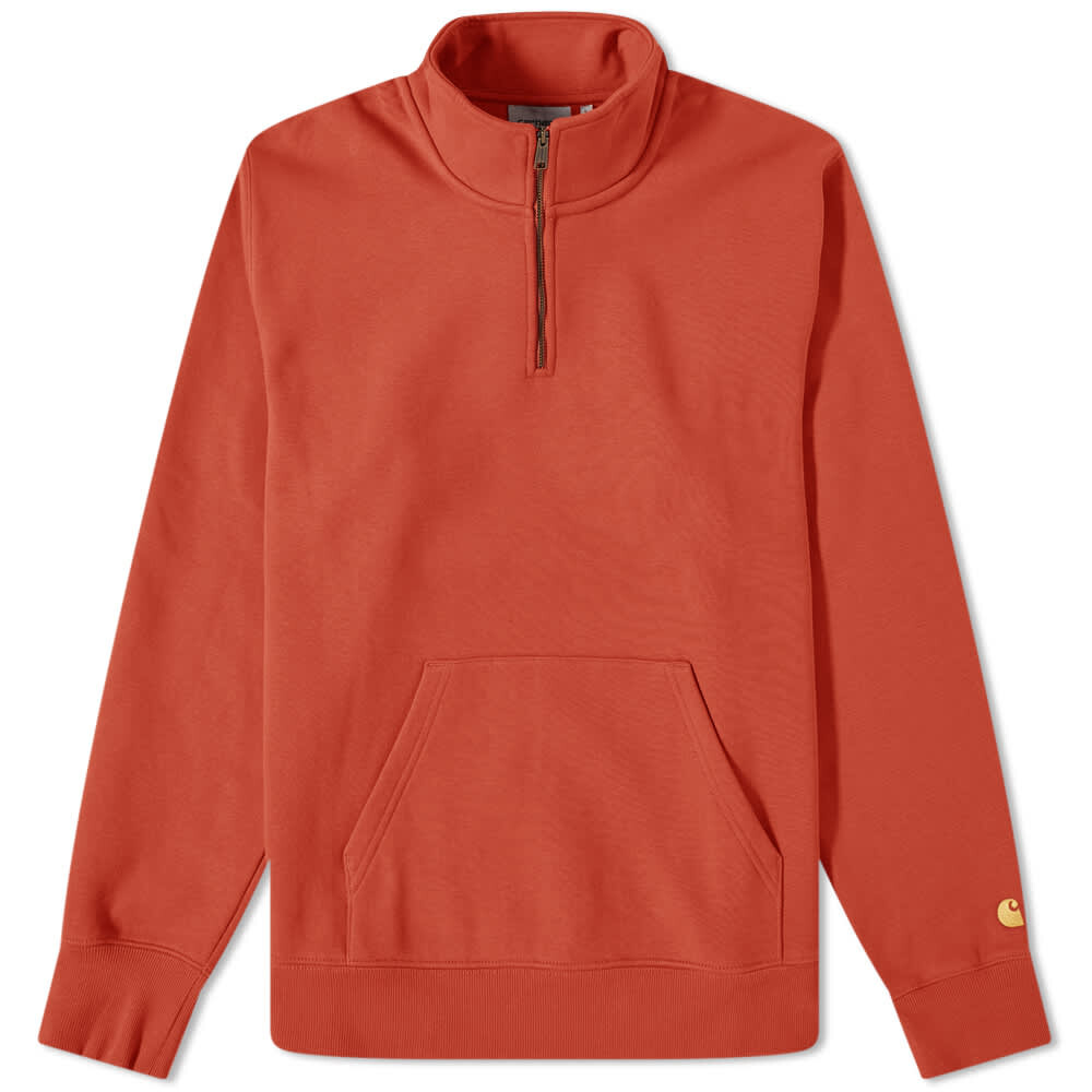 

Толстовка Carhartt WIP Chase Neck Zip Sweat