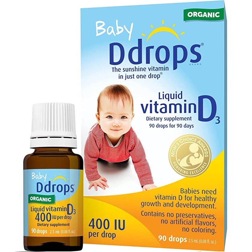 Витамин D жидкий детский Drops, 90 капель на 90 дней