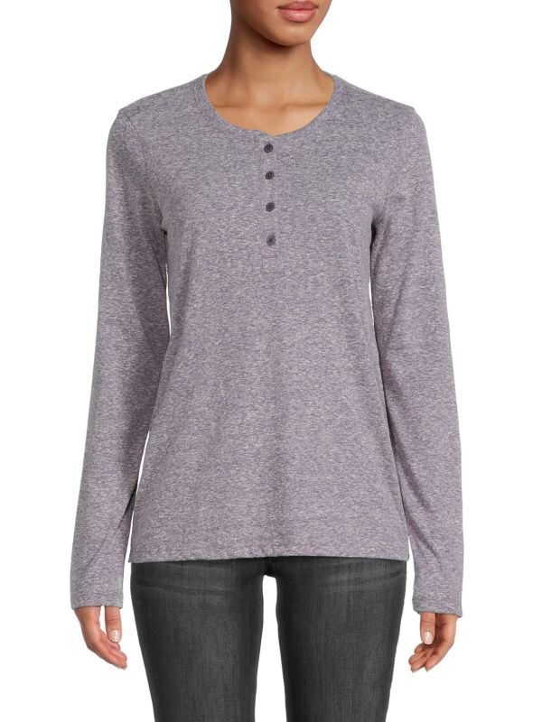 

Хэнли с вересковым оттенком ATM Anthony Thomas Melillo Heather grey, Серый