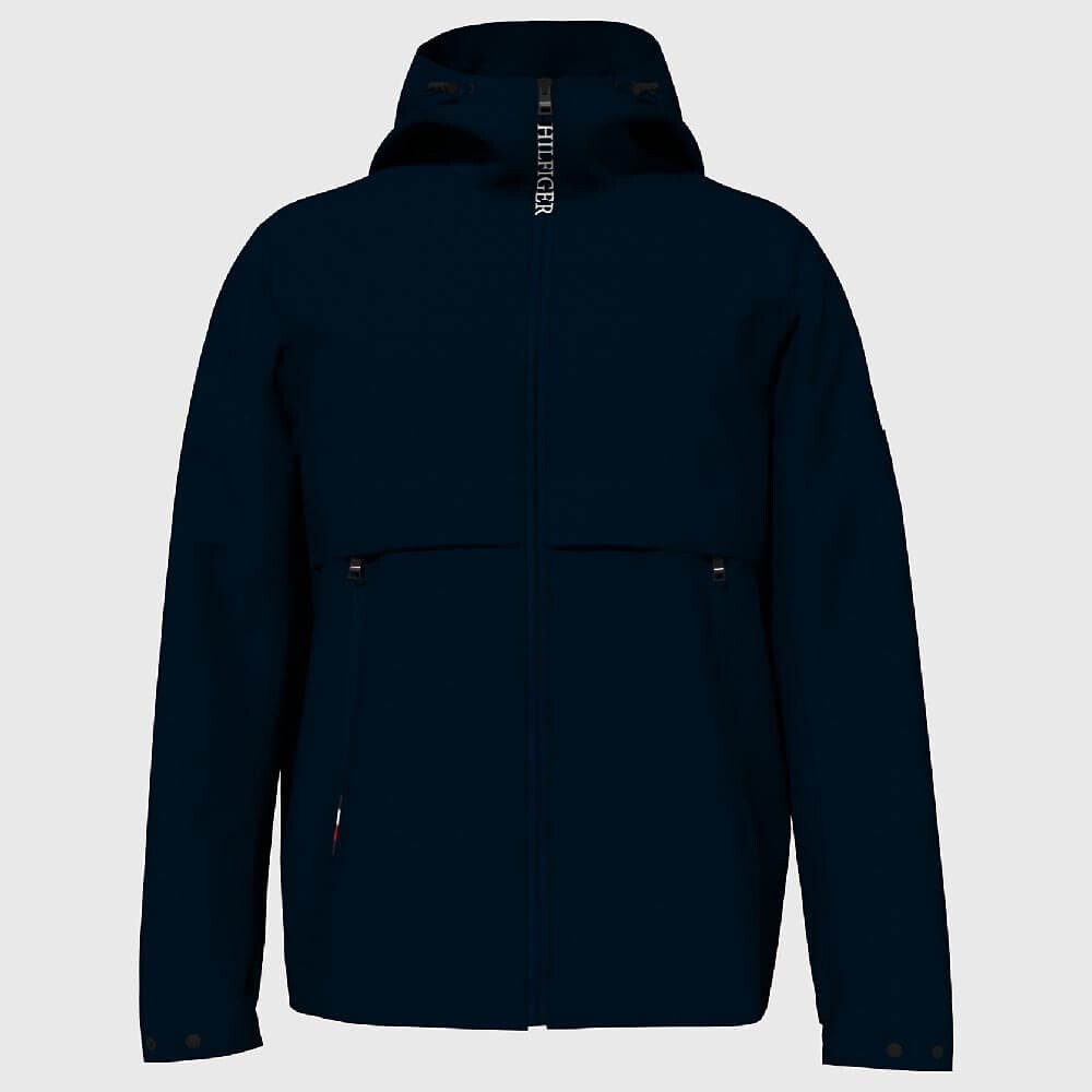 

Олимпийка Tommy Hilfiger Big And Tall Packable Regatta, темно-синий
