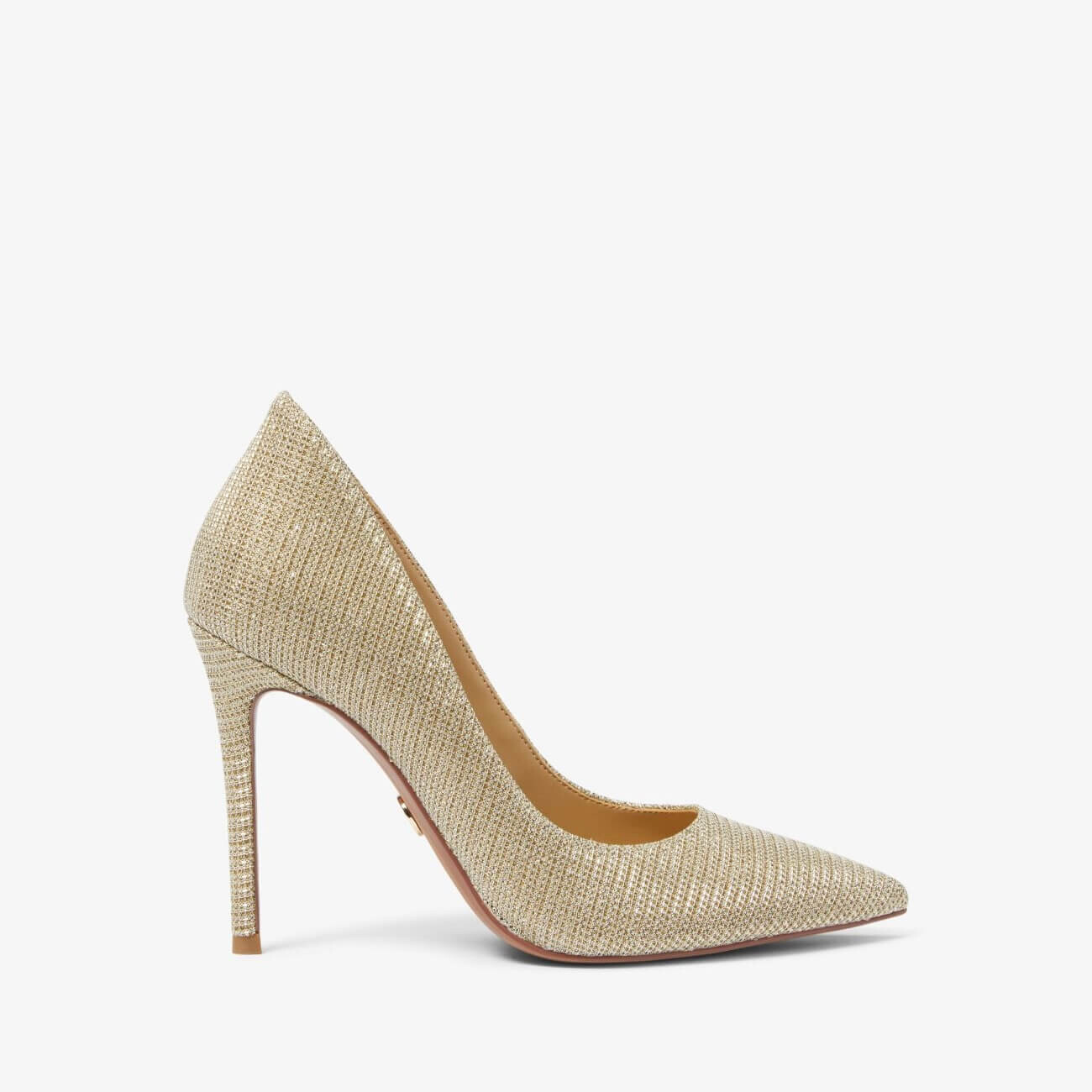 

Лодочки Michael Michael Kors Keke Glitter Chain Mesh, золотистый