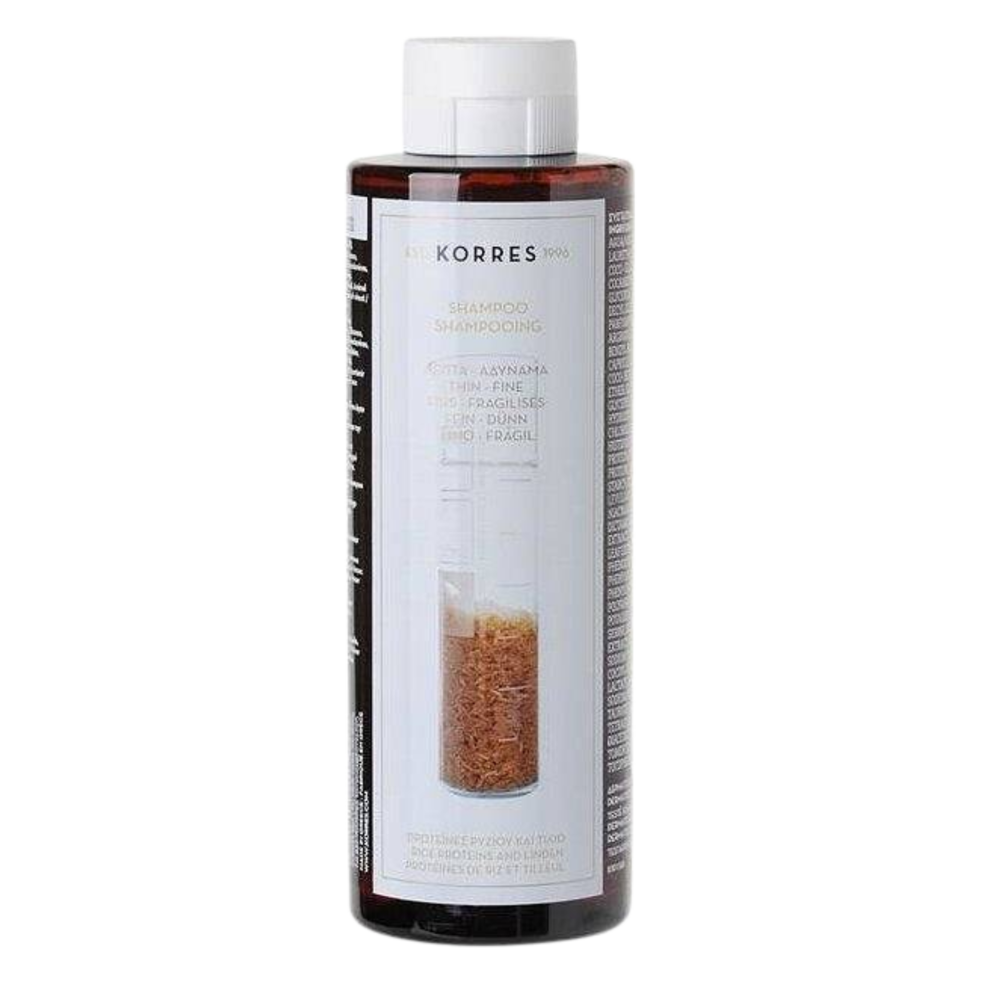 цена Korres Rice шампунь для тонких волос, 250 мл