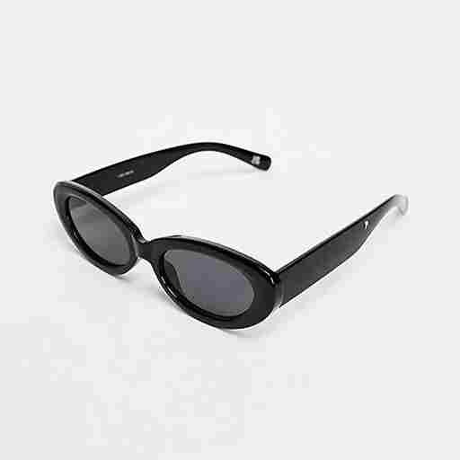 

Солнцезащитные очки Asos Design Oval, черный
