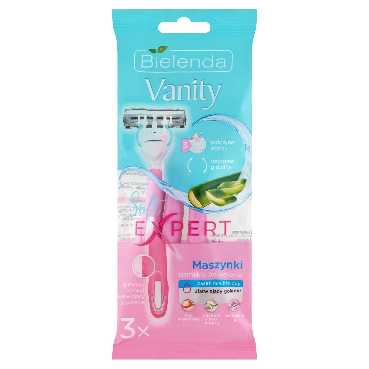 Bielenda Vanity Soft Expert бритвы, 3 шт/1 упаковка