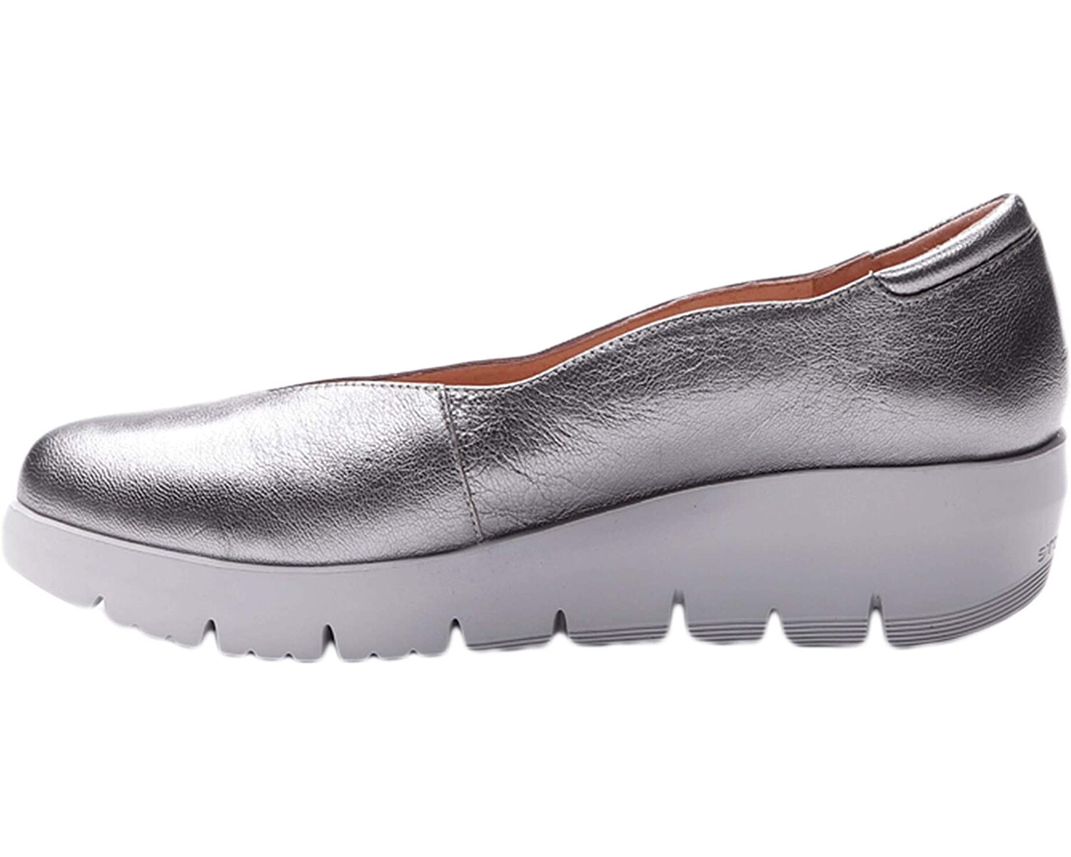

Лоферы Plume 4 Laminated Lth Stonefly, серый