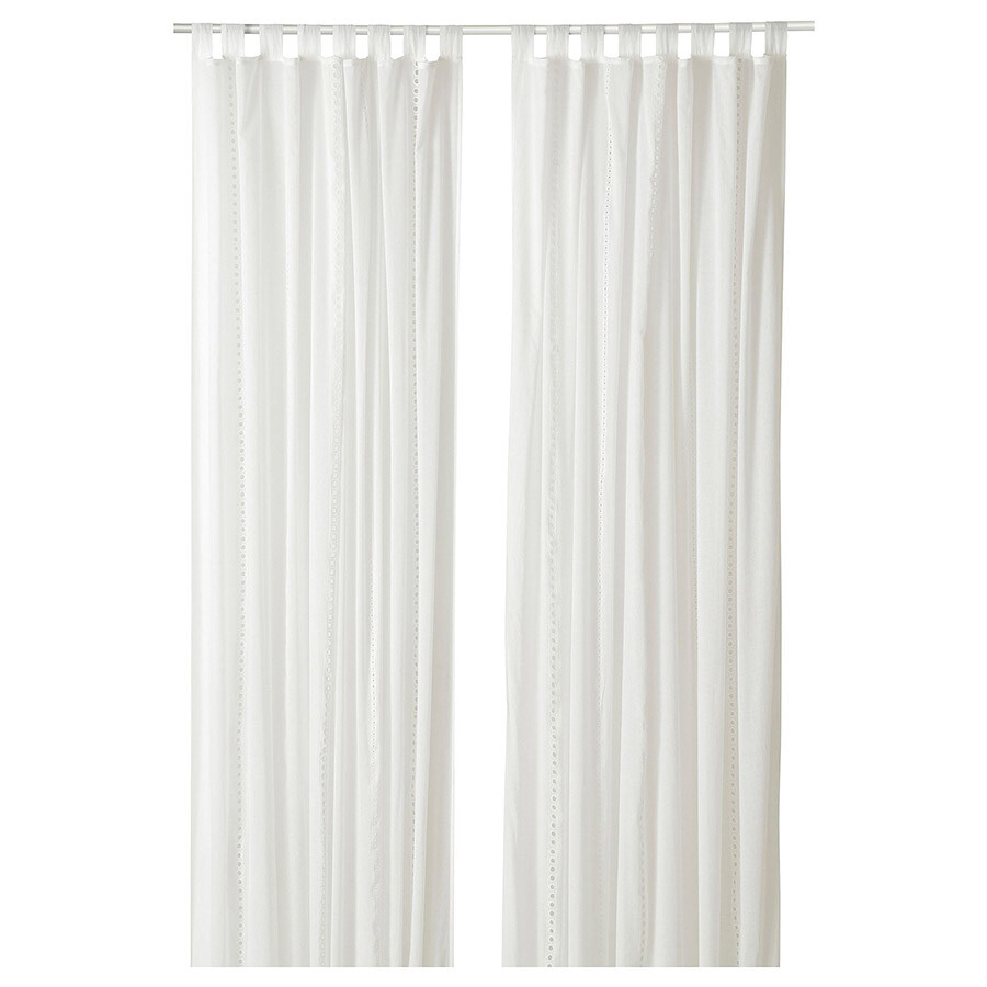 

Гардина Ikea Tuvangsfly, 2 предмета, белый