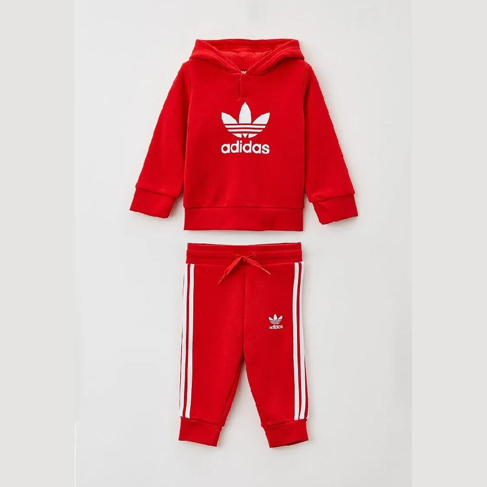 

Спортивный костюм Adidas Originals, красный/белый