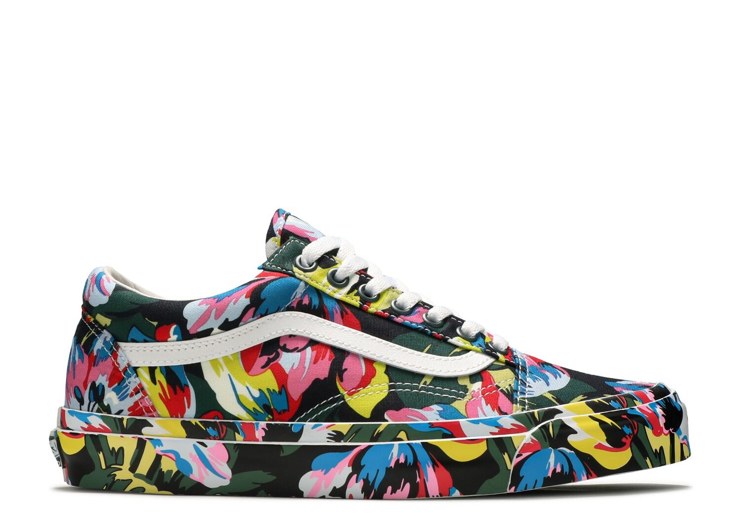 

Кроссовки Vans Kenzo X Og Old Skool Lx 'Floral Green', зеленый