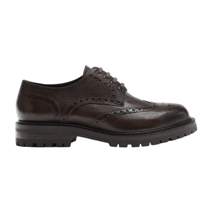 

Туфли Zara Leather, коричневый