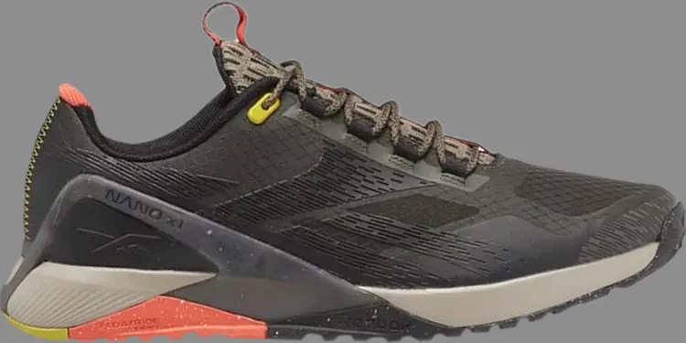 

Кроссовки nano x1 'army green' Reebok, зеленый
