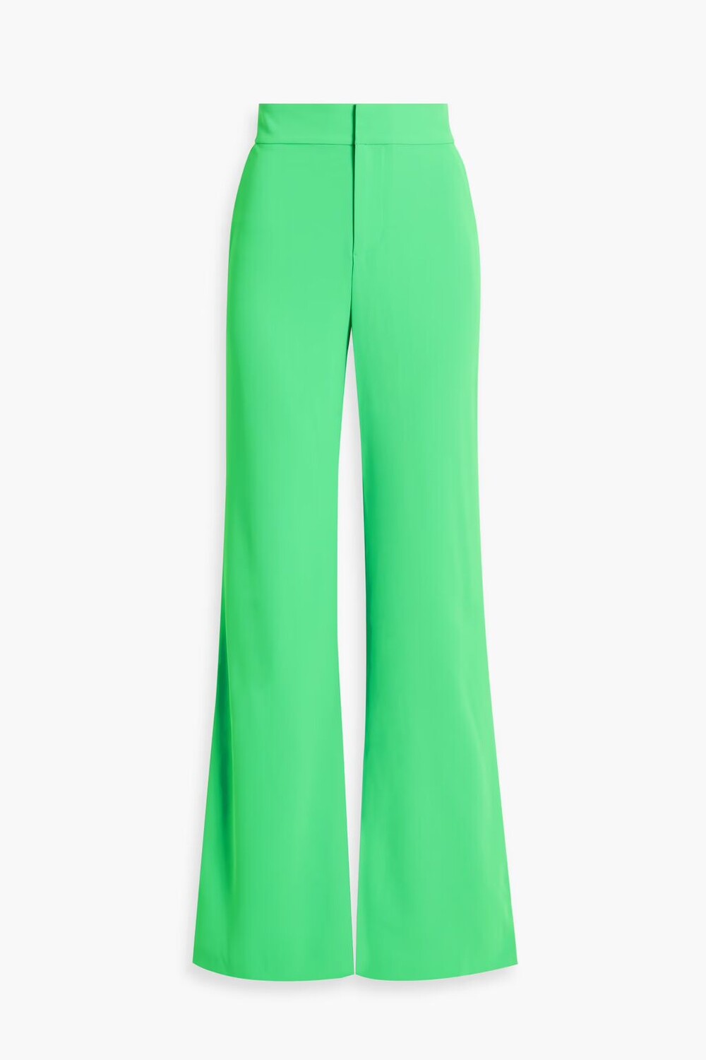 

Брюки широкого кроя из крепа Deanna Alice + Olivia, ярко зеленый