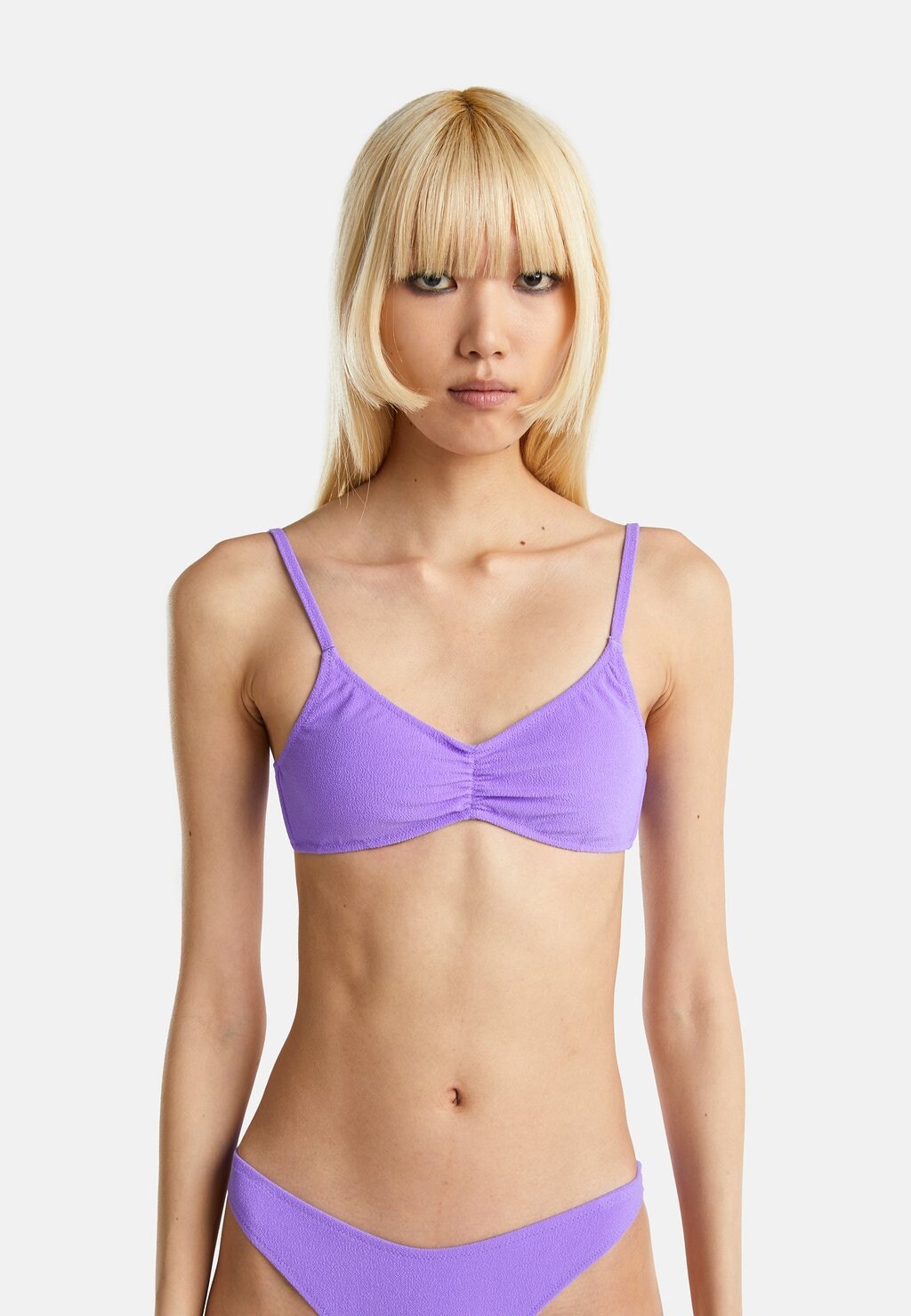 

Верх бикини United Colors of Benetton, фиолетовый