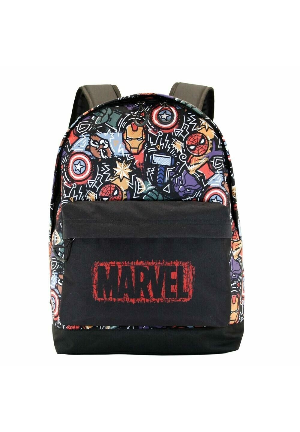 

Рюкзак школьный THE AVENGERS FUN HIGH SCHOOL Karactermania, черный