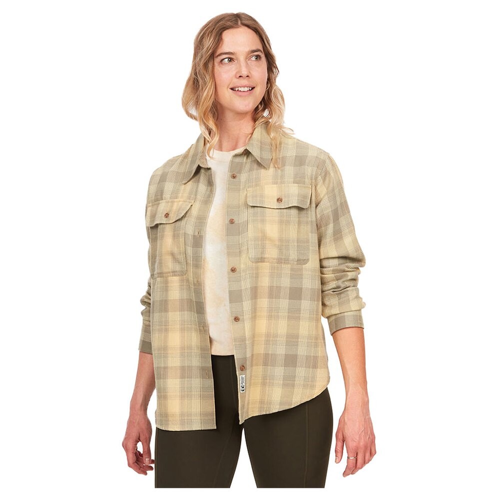 

Рубашка Marmot Fairfax Light Weight Boyfriend Flannel, бежевый