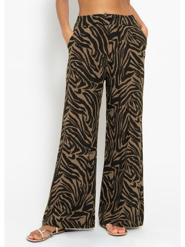 

Тканевые брюки SASSYCLASSY, цвет schwarz i braun