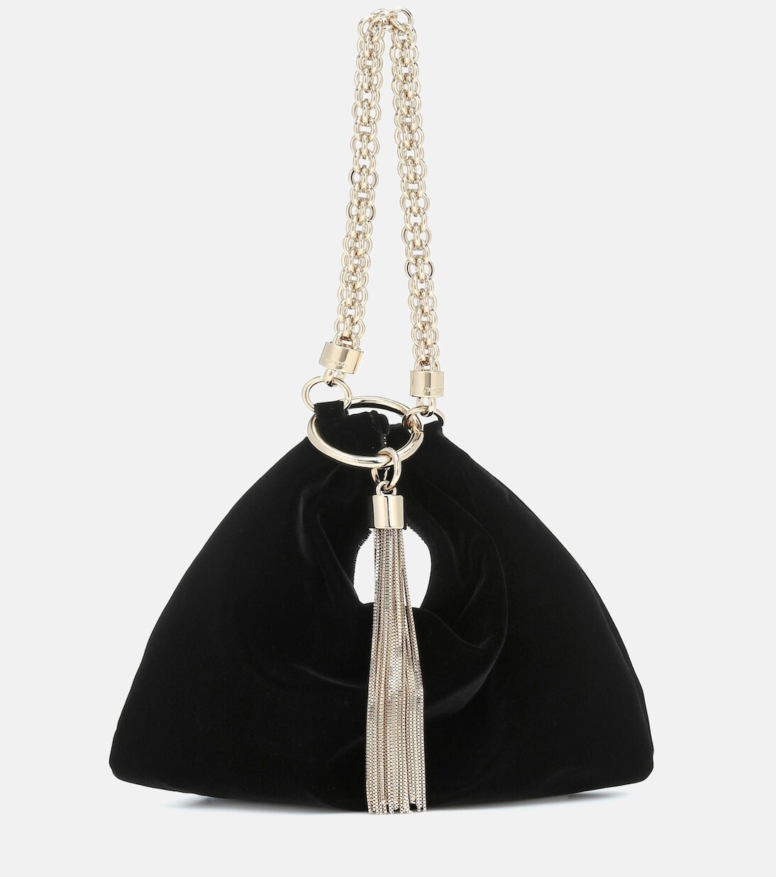 

Бархатный клатч callie Jimmy Choo, черный