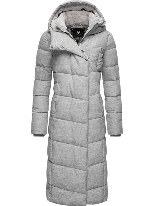 

Павла длинное зимнее пальто Ragwear, серый
