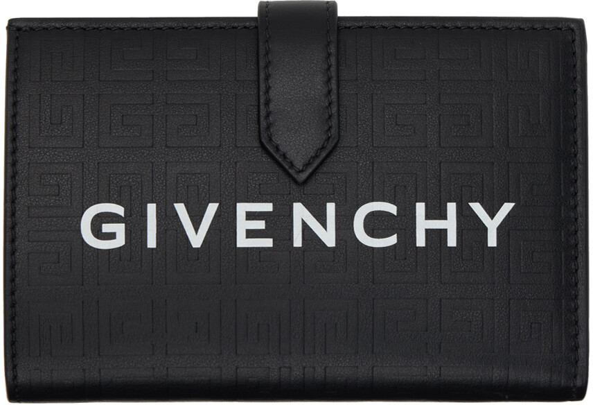 

Черный кошелек с G-образным вырезом Givenchy